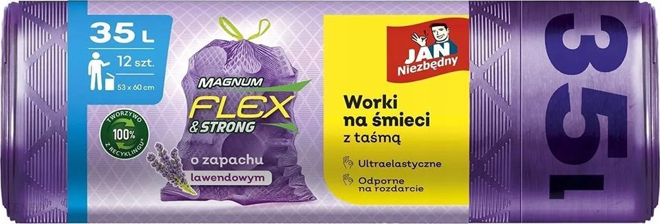 Sarantis Worki na odpady domowe 35L 12szt. (SAR349503)