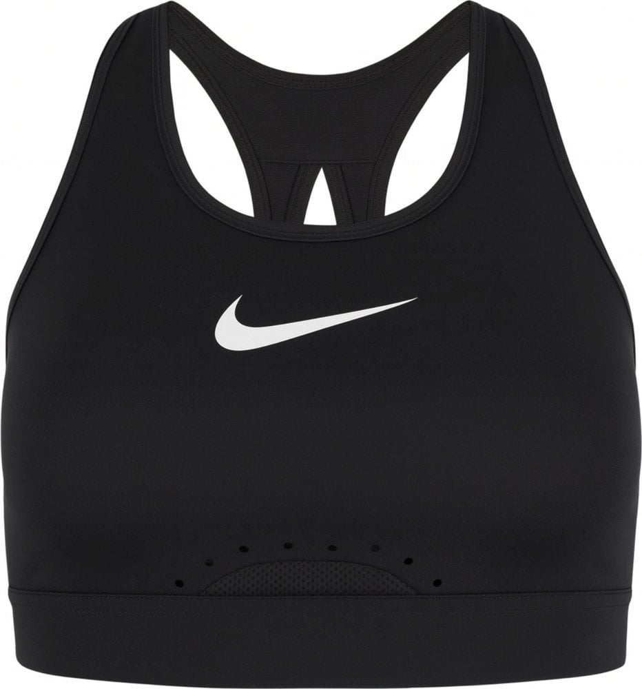 Stanik damski Nike Swoosh Bra czarny DD0428 010 XS (D-E)