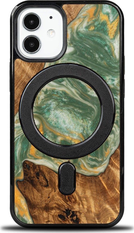 BeWood Etui Bewood Unique na iPhone 12 Mini - 4 Żywioły - Woda z MagSafe