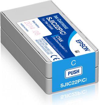 Tusz Epson Tusz C33S020602 SJIC22P (Cyan)