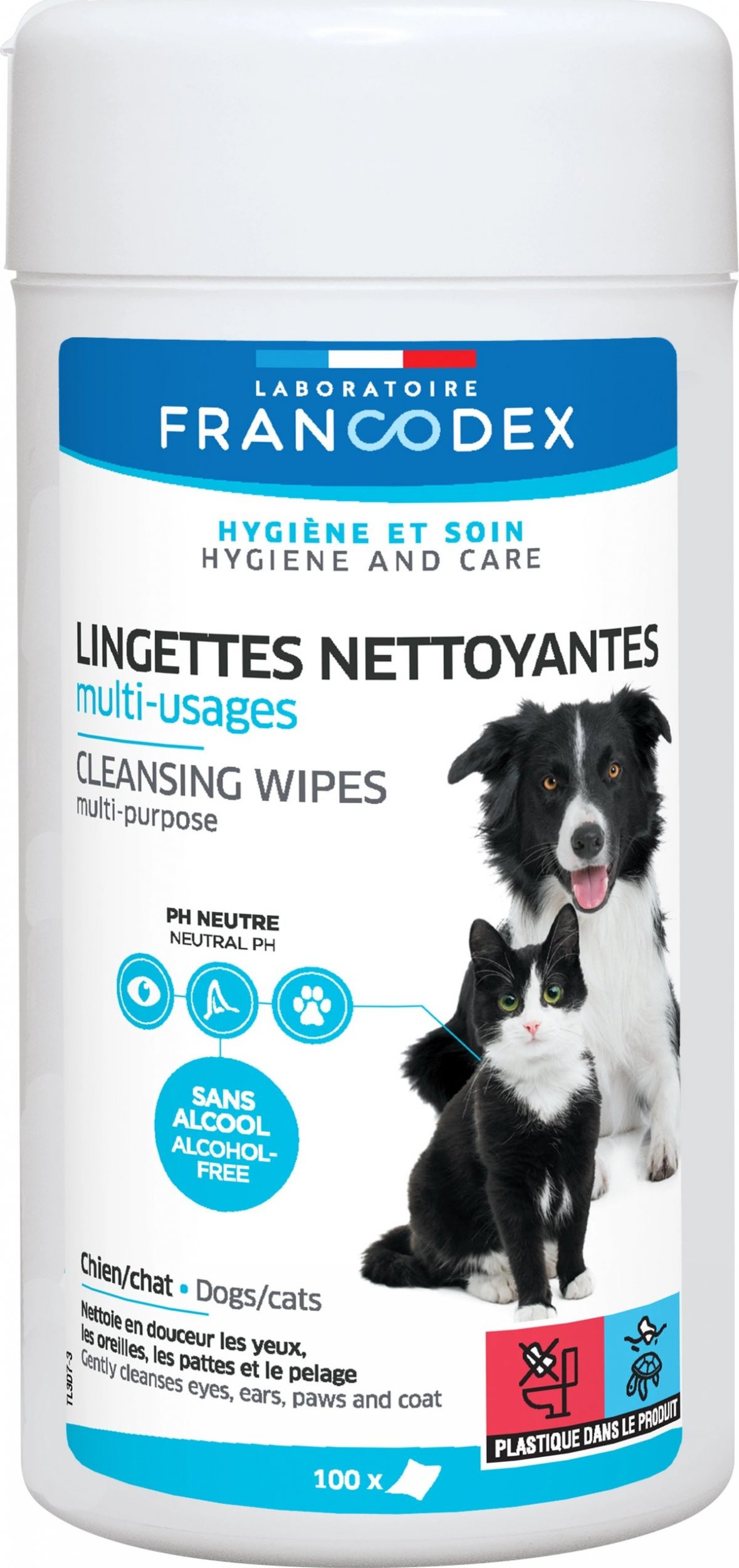 Francodex CHUSTECZKI CZYSZCZĄCE 100szt