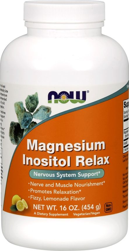 NOW Foods NOW Foods - Magnesium Inositol Relax Powder, 454g