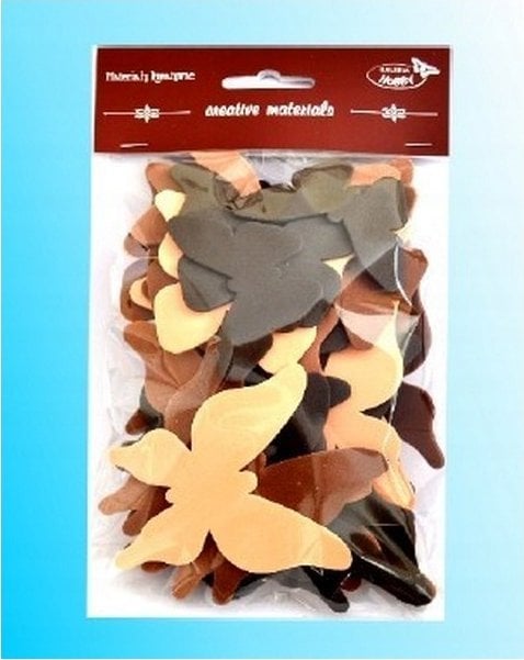 Teka Motyle tonacja br±zowa 52szt