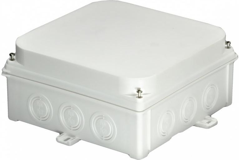 Simet Puszka n/t hermetyczna pusta 188x188x88mm IP67 odporna na UV biała N180x180S (35300206)