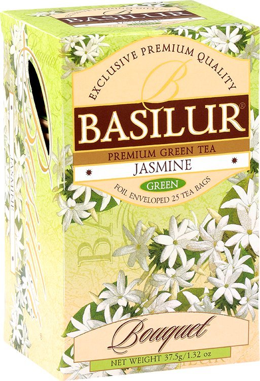 Basilur Herbata zielona ekspresowa Basilur Jasmine 25x1,5g