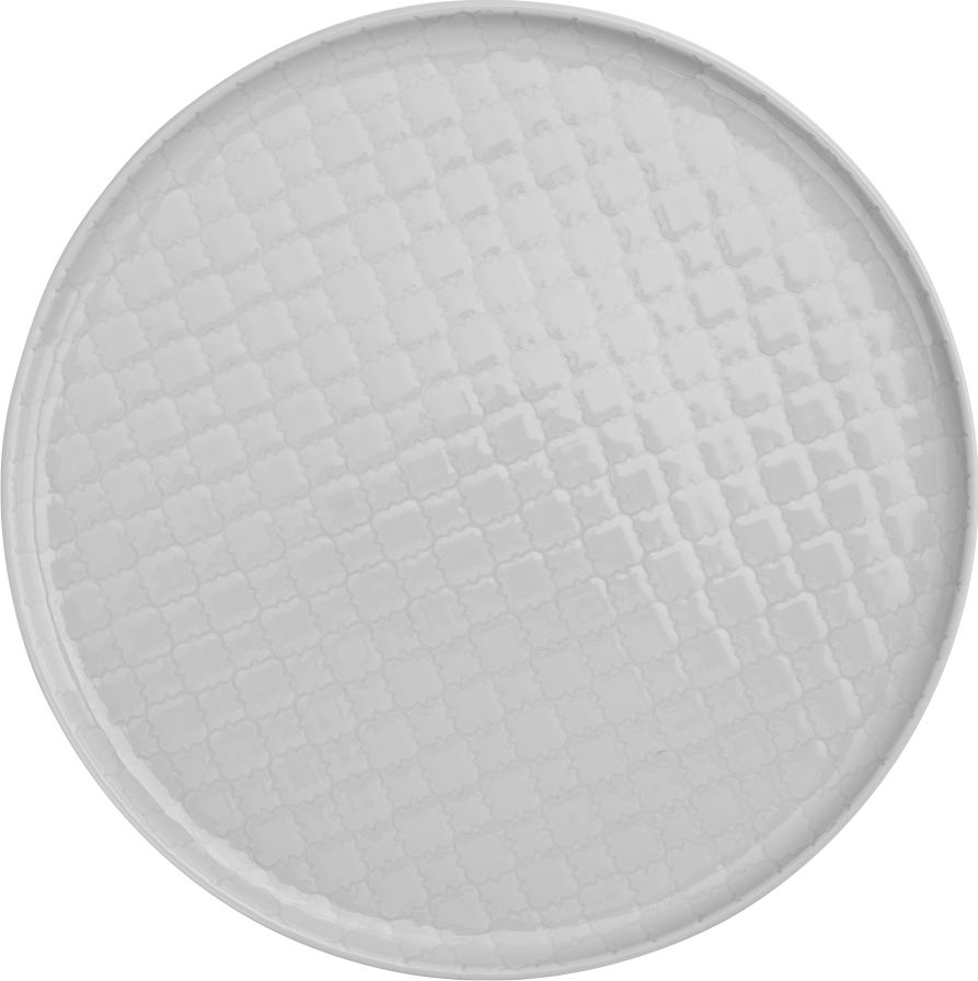 Lubiana Talerz płytki obiadowy 26cm Marrakesz biały