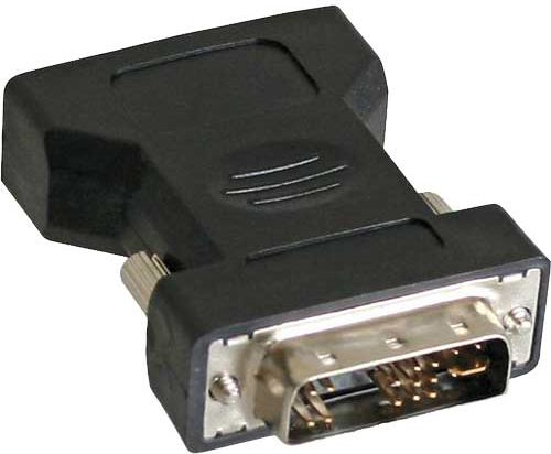 Adapter AV InLine DVI-A - D-Sub (VGA) czarny (17780)