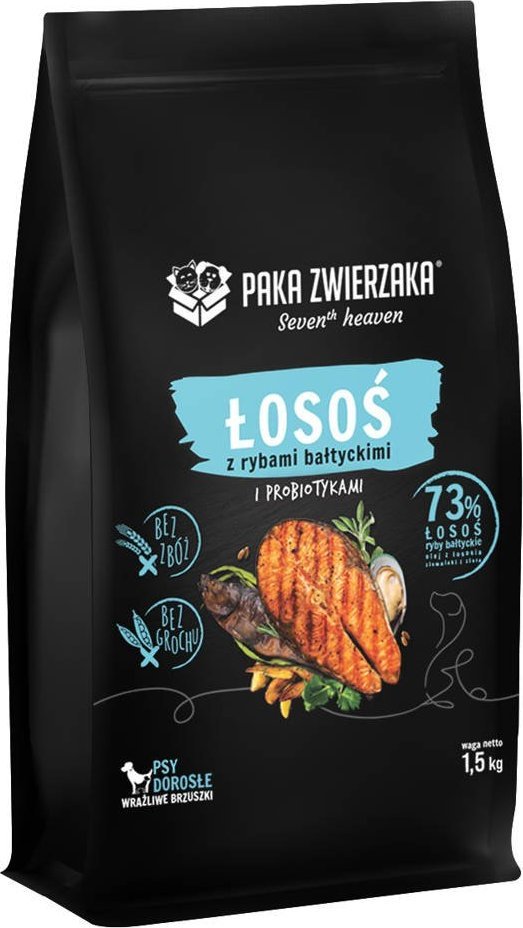 Paka Zwierzaka Paka Zwierzaka - Seventh heaven - Łosoś i ryby bałtyckie (salmon & baltic fish ) 1,5kg