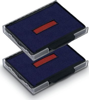 Trodat Poduszka wymienna 2Stk niebieski czerwony 6/57/2/SB do 5470