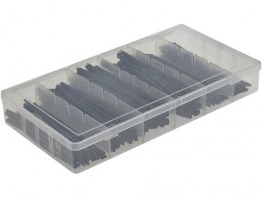 Zestaw czarnych rurek termokurczliwych 10cm