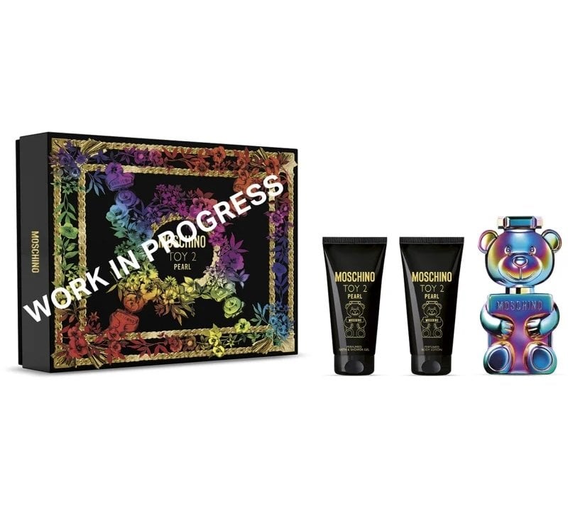 Moschino Toy 2 Pearl zestaw unisex (EDP, 50 ml + żel pod prysznic, 50 ml + balsam do ciała, 50 ml)