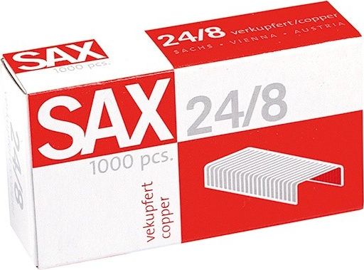 SAX Zszywki r 24/8 1000szt.