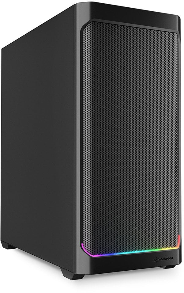 Sharkoon Gehäuse AK4 RGB ATX 1xMetall schwa