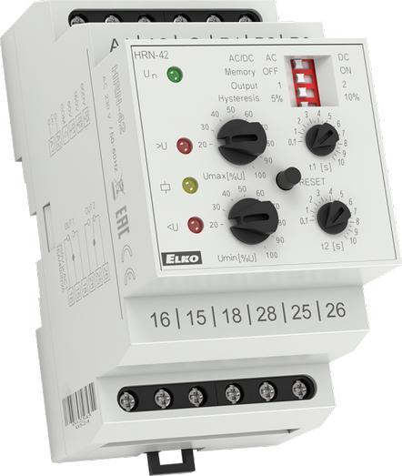 ELKO EP ELKO EP PRZEKAŹNIK DO NADZOROWANIA NAPIĘCIA HRN-42/230