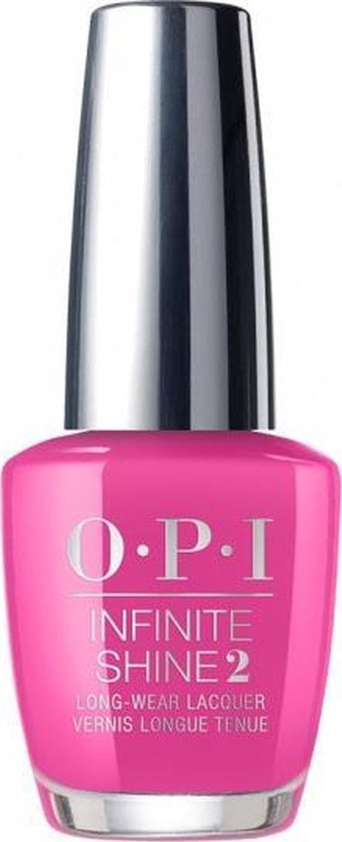 OPI Opi, Infinite Shine 2, Nail Polish, ISL L19, No Turning Back From Pink Street, 15 ml For Women