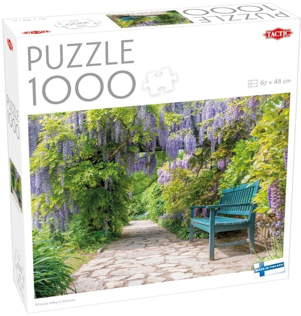 Puzzle 1000 Wisteria Alley in blossom