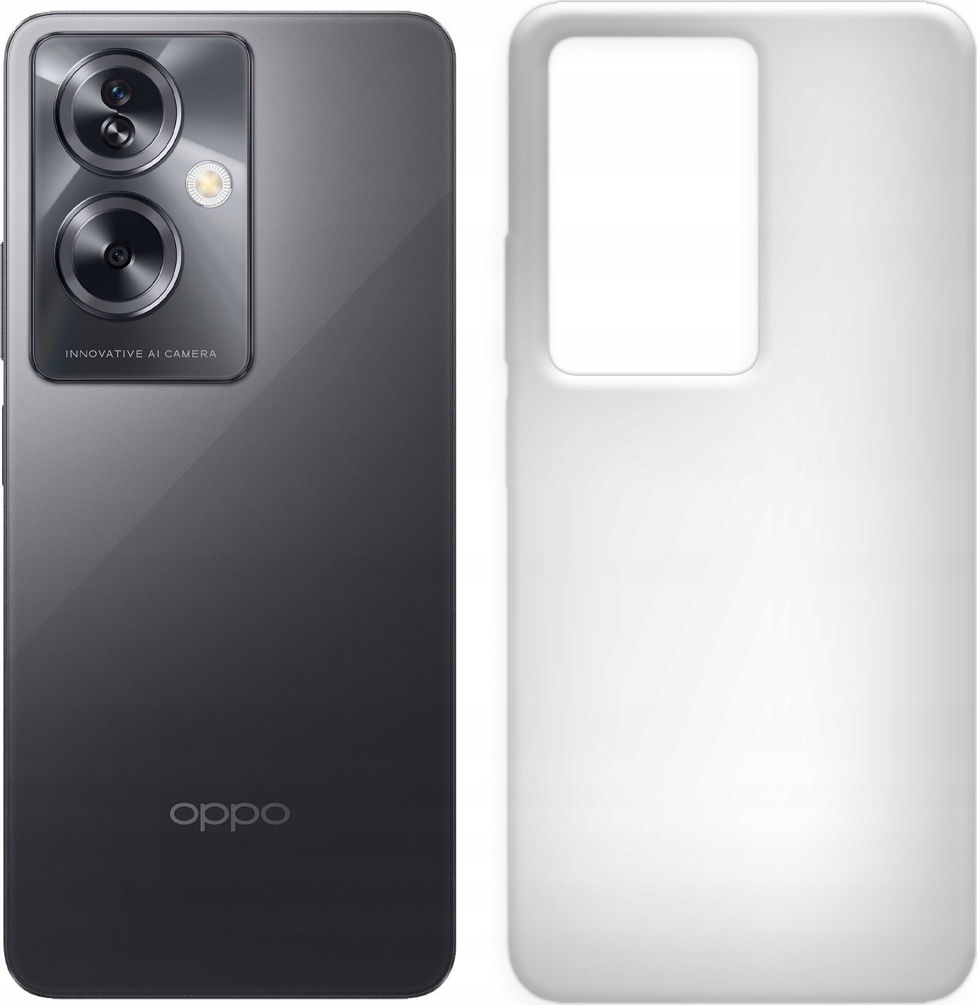 Hello Case ETUI DO OPPO A79 5G GUMOWE OBUDOWA CASE SILIKON SLIM POKROWIEC CLEAR VIEW