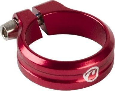 Accent Obejma ze śrubą imbusową Execute 31.8mm czerwona anodowana Uniwersalny