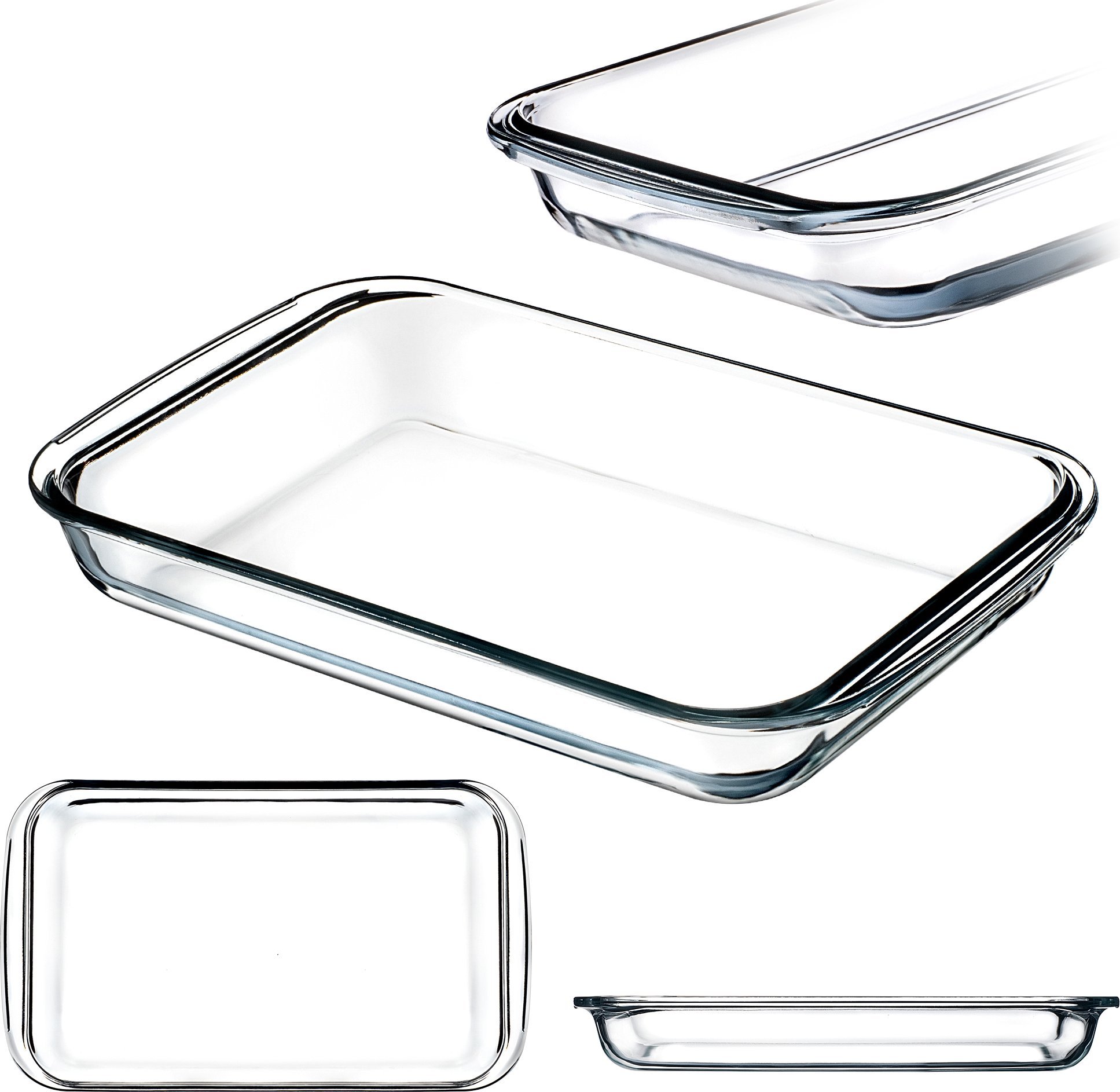 Kadax KADAX Prostokątne naczynie żaroodporne 3L