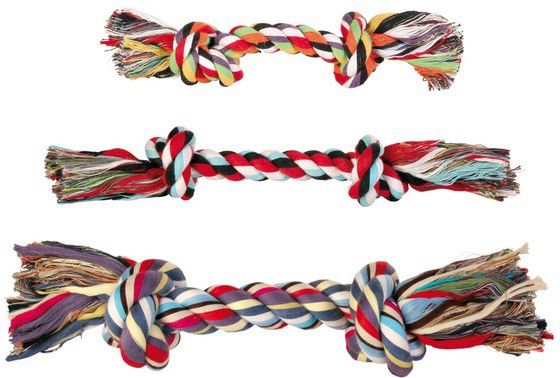 Trixie ZABAWKA SZNUR BAWEŁNIANY 20cm KOLOR