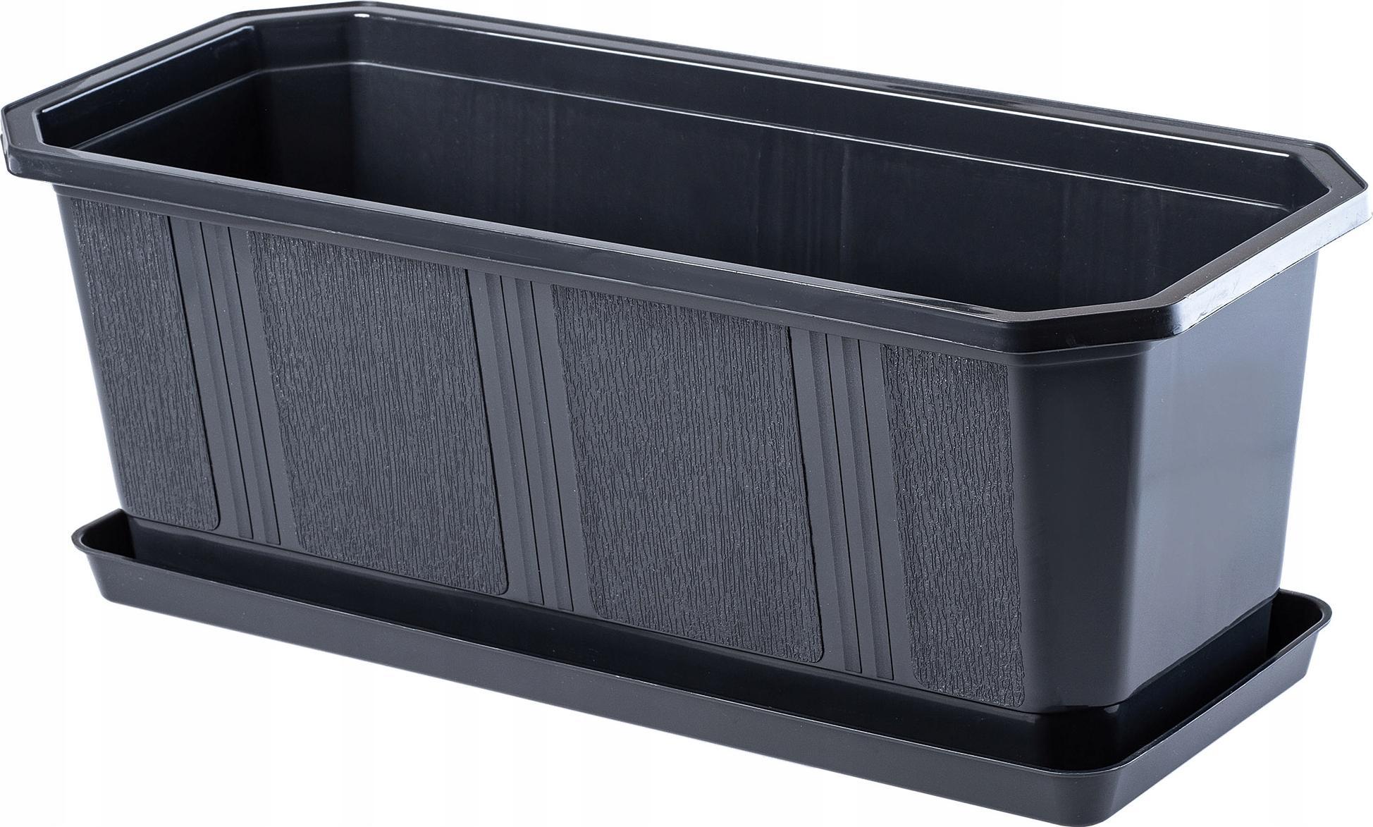 Kadax DONICZKA DONICA BALKONOWA Z PODSTAWKĄ 40CM KOLORY