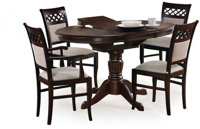 Halmar Stół William ciemny orzech