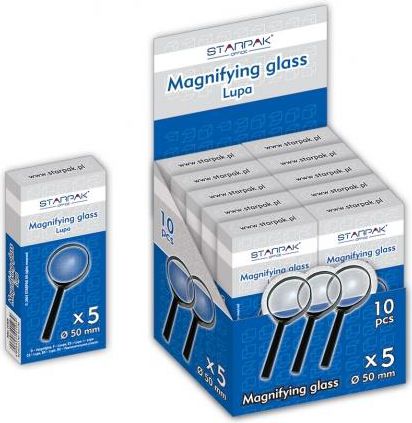 Starpak Lupa FI50 Powiekszenie 5x. 10/300 (196773)
