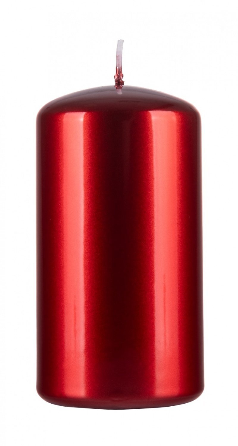 Donau Home Świeca słup rubinowy, 70x130mm