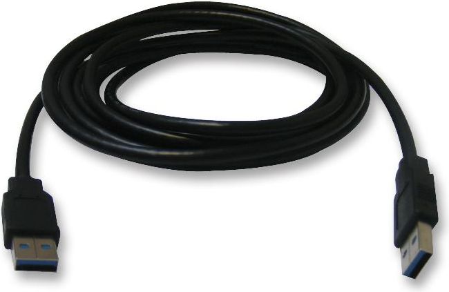 Kabel USB Roline USB-A - 1.8 m Czarny (11.02.8970)