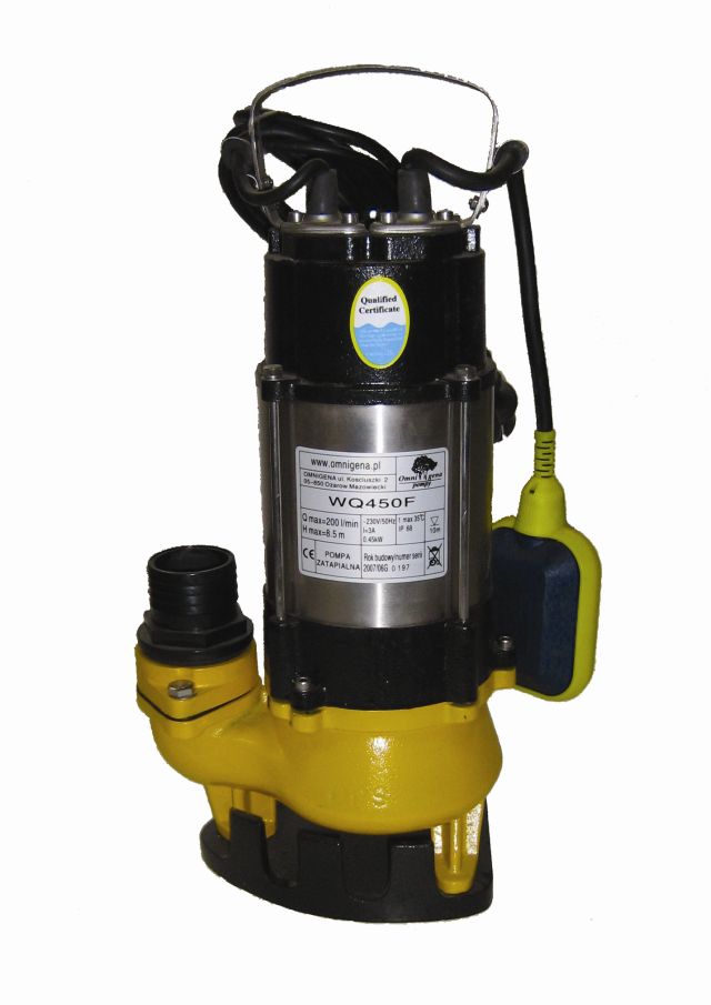 Omnigena Pompa ściekowa WQ 450F 230V