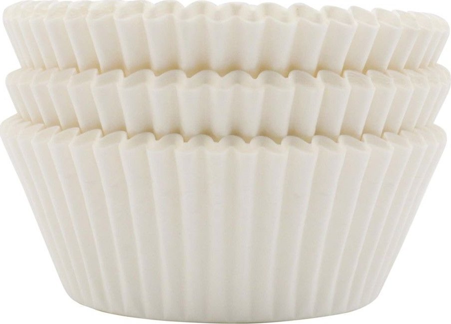 PME Papilotki do pieczenia babeczek (300 sztuk) białe