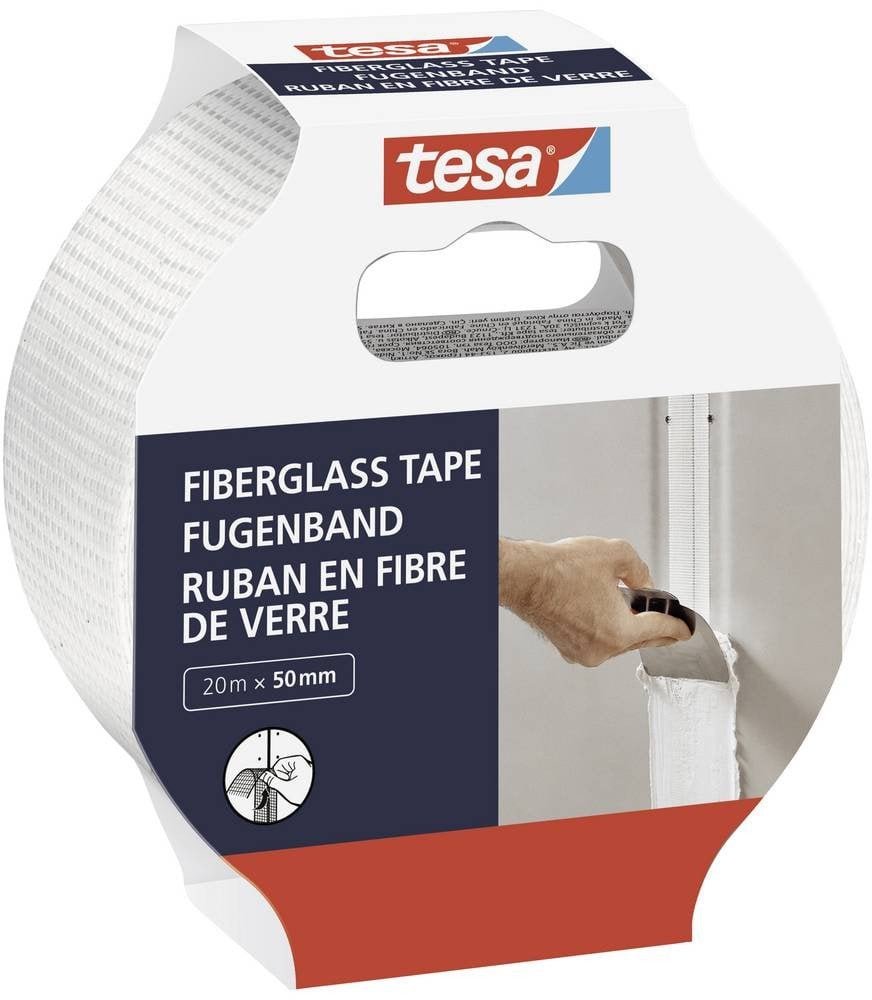 tesa Fugenband 20m x 50mm weiß