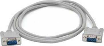 Kabel Zebra SERIAL INTERFACE CABLE 6IN (DB-9 TO DB-9) kabel równoległy Szary 1,8 m