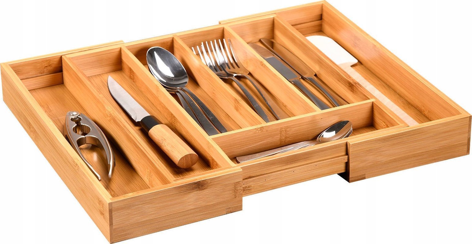 Kesper Wkład do szuflady na sztućce, regulowana szerokość 28,5 - 40 cm, Kesper