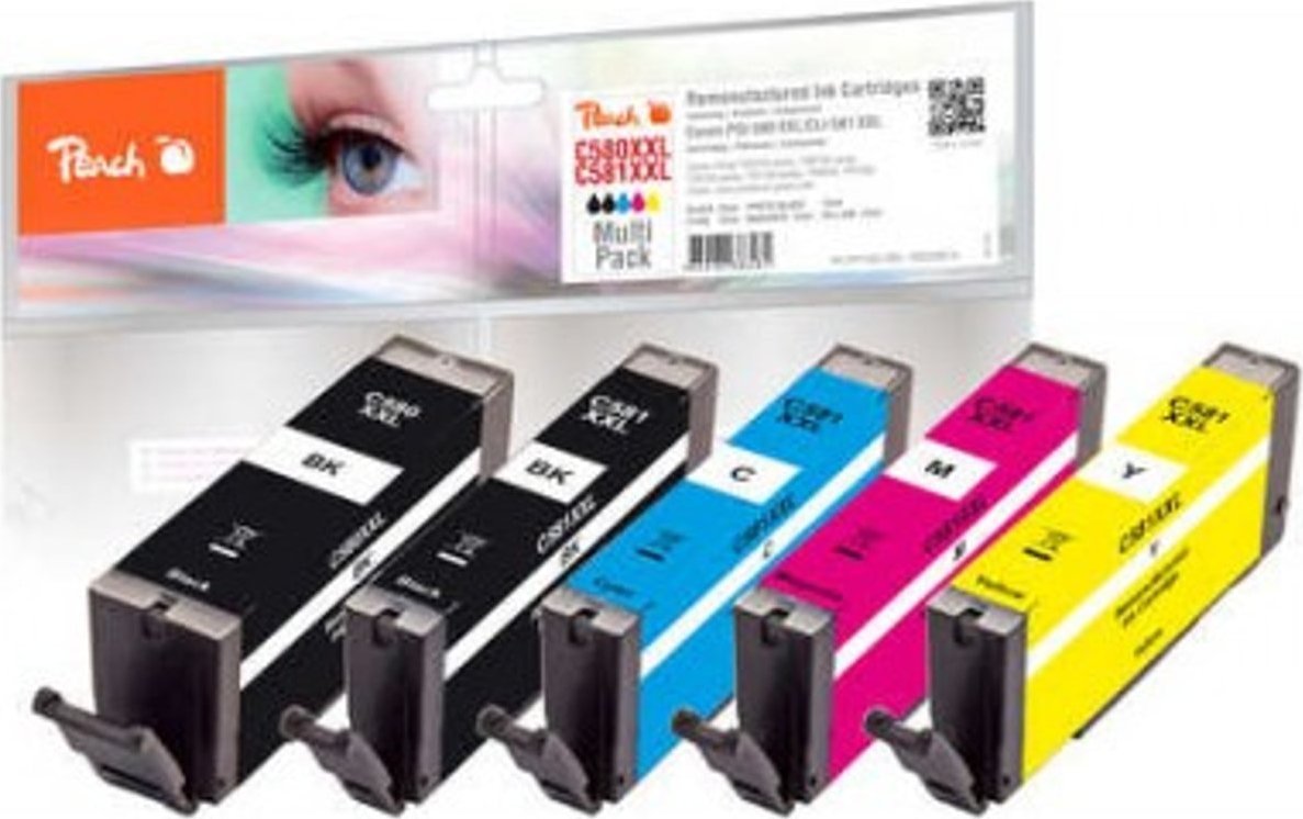 Tusz Peach PEACH ink MP 580XXL / 581XXL Canon