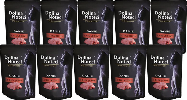 Dolina Noteci Premium z cielęciną 10x85g