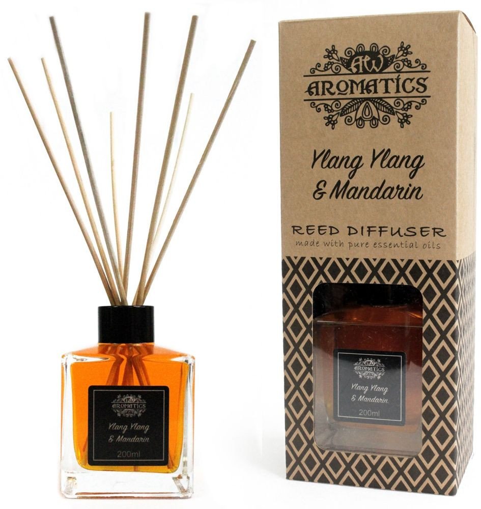 Dyfuzor zapachowy trzcinowy - Ylang i mandarynka