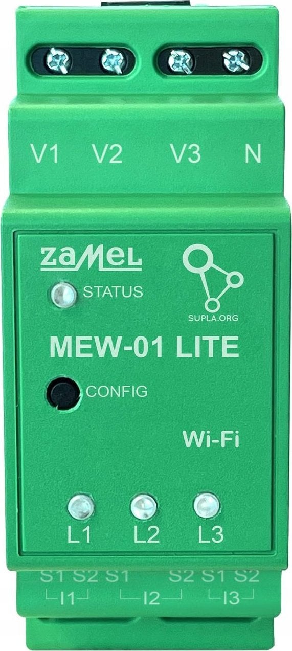 Zamel MONITOR ENERGII ELEKTRYCZNEJ MEW-01/LITE SUPLA TRÓJFAZOWY ZAMEL