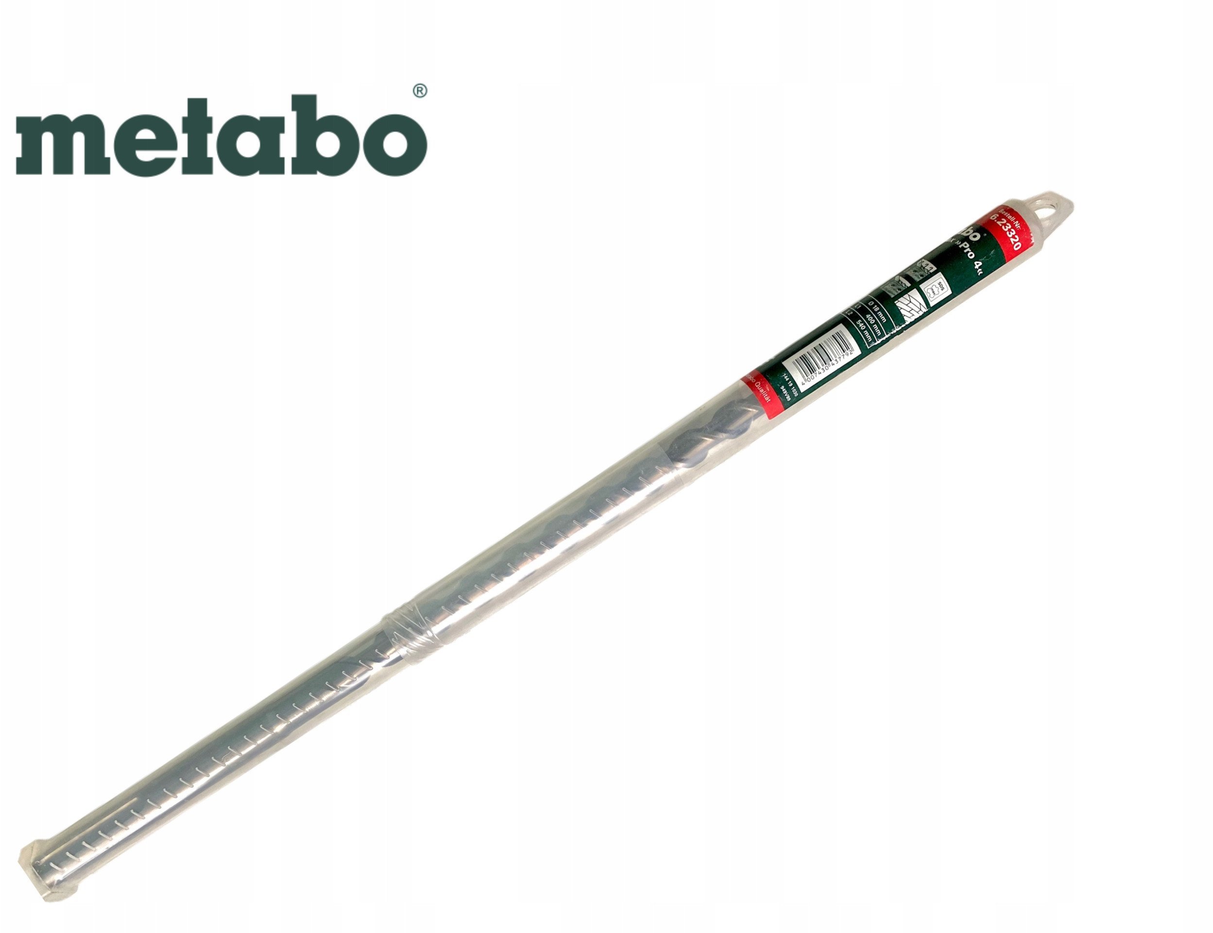 Grąžtas SDS max Pro 4, 18x540 mm, Metabo