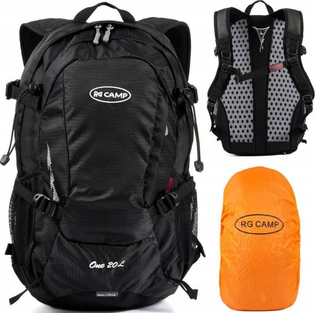 Plecak turystyczny RG Camp PLECAK TURYSTYCZNY TREKINGOWY RG CAMP ONE 20L SPORTOWY ROWEROWY DO PRACY