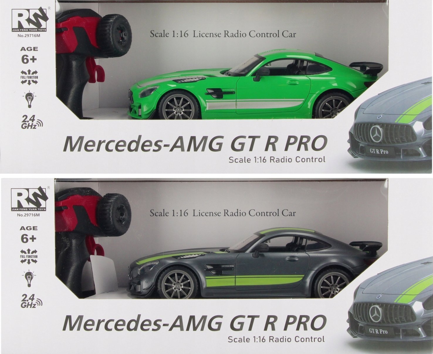 Mega Creative AUTO OSOB R/C FF LIC MERCEDES 44X18X17MIX2 MC 12