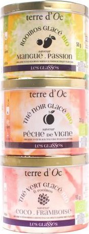 Terre Doc BIO Zestaw 3 herbat organicznych 2mrożone+Roibo / Terre D'oc