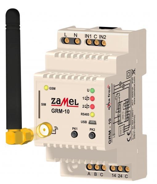 Zamel Zdalny sterownik GSM modułowy 2-kanałowy GRM-10