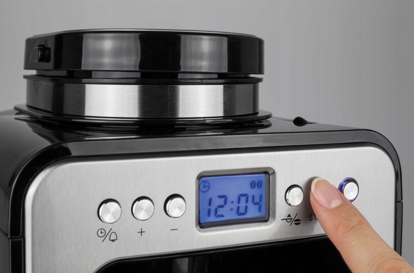 Caso Caso | Design Compact with Grinder | Slėgis Not applicable bar | Manual | 600 W | Juodas/Nerūdijantis plienas