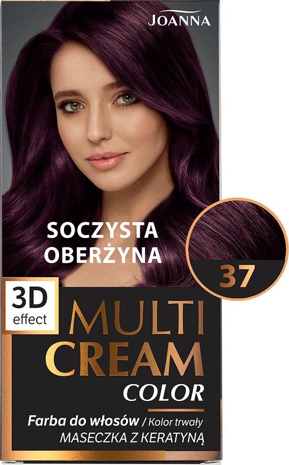 Joanna Multi Cream Color Farba nr 37 Soczysta Oberżyna