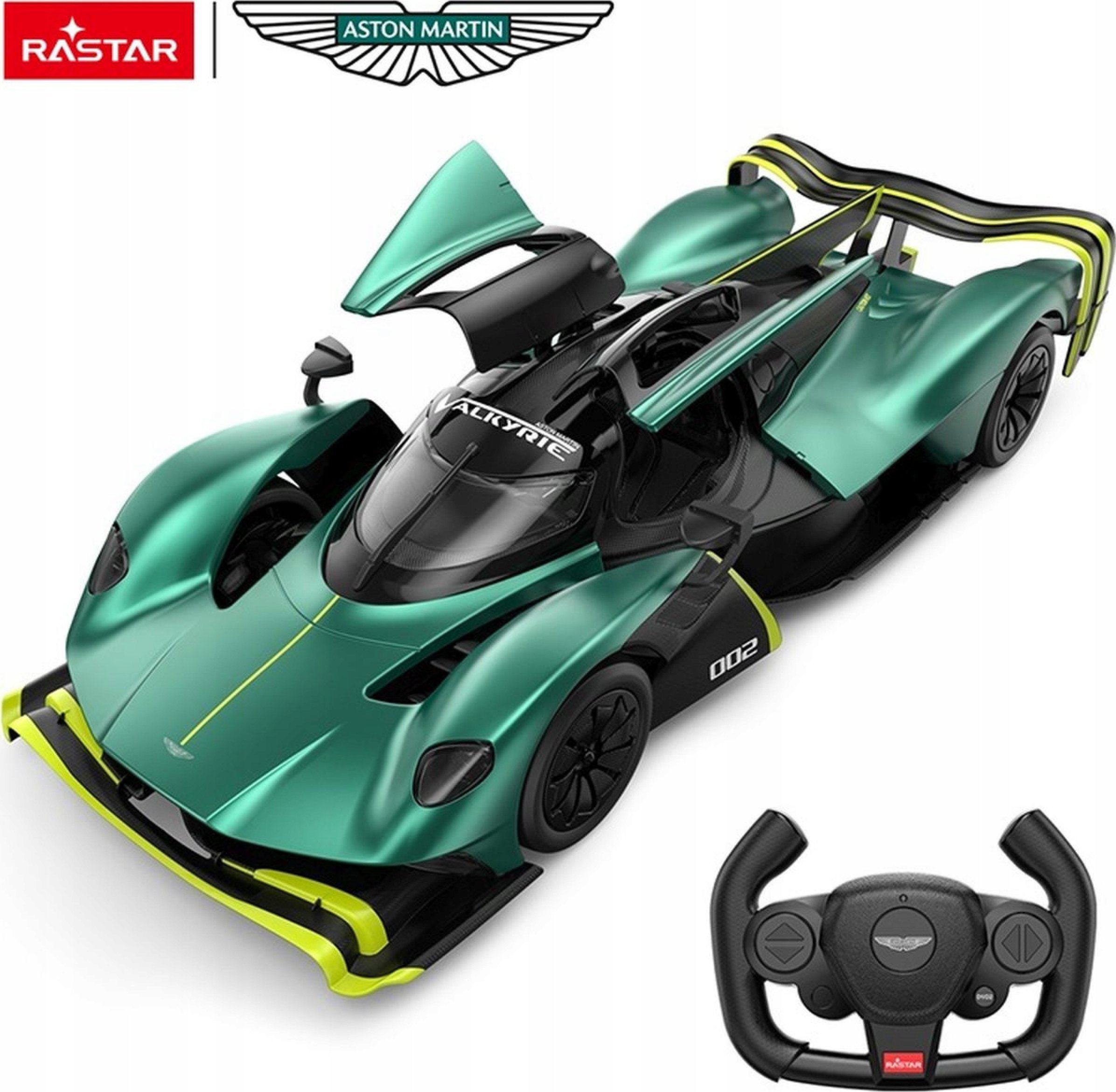 LEGO R/C 1:14 Aston Martin Valkyrie AMR Pro Ciemno Zielony RASTAR