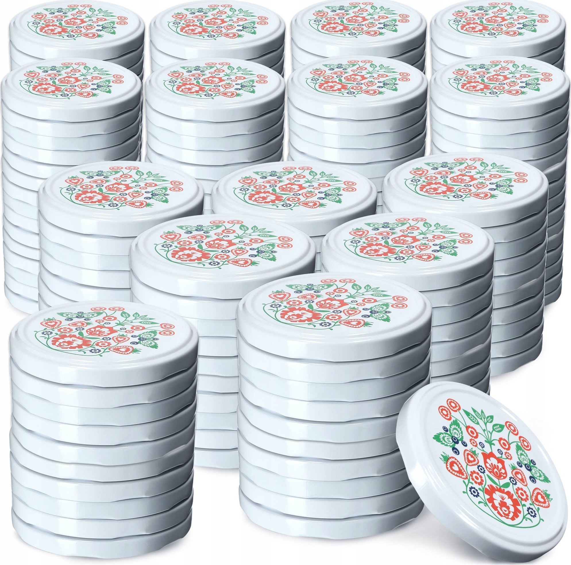 Kadax Zakrętki Do Słoików Nakrętki Wieczka 200 szt fi 66