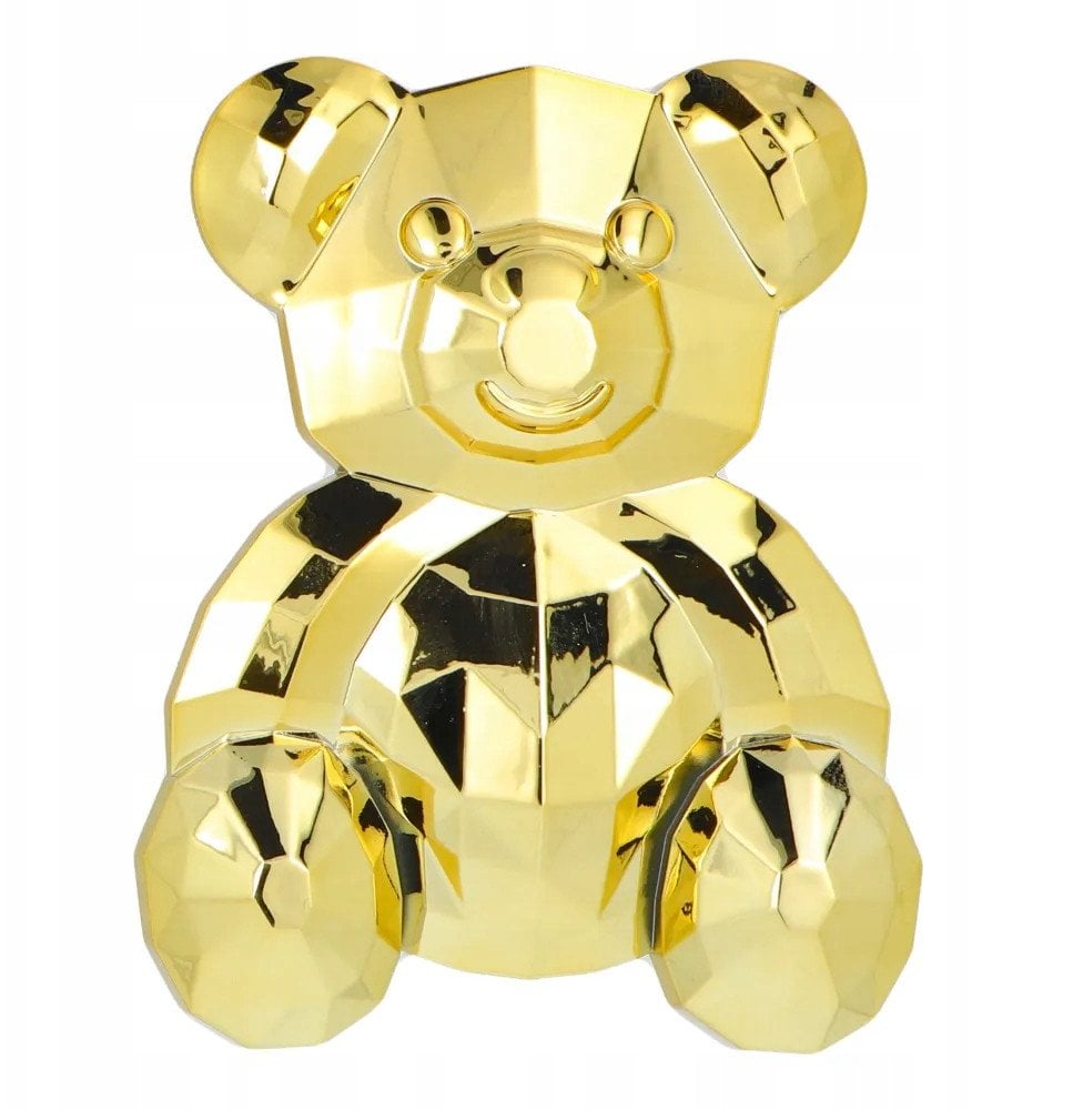 Stojak na telefon MIŚ - naklejany - złoty