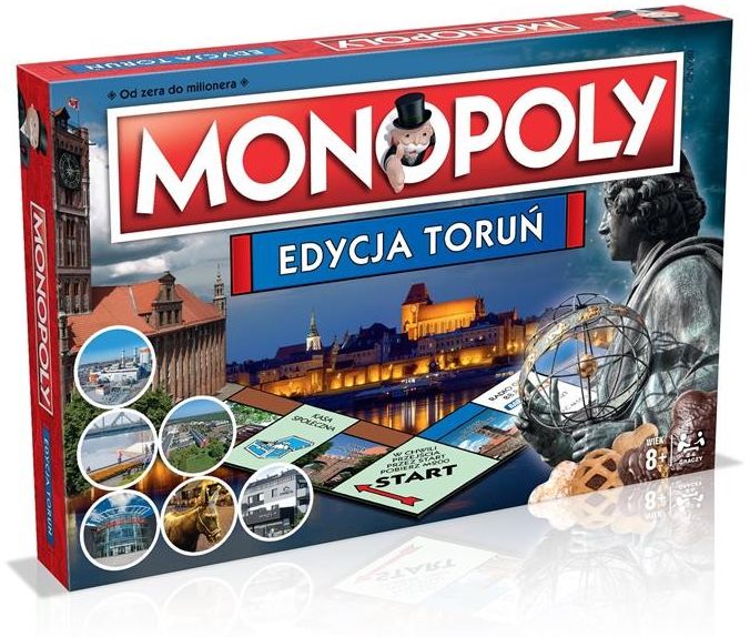Winning Moves Gra planszowa Monopoly Toruń