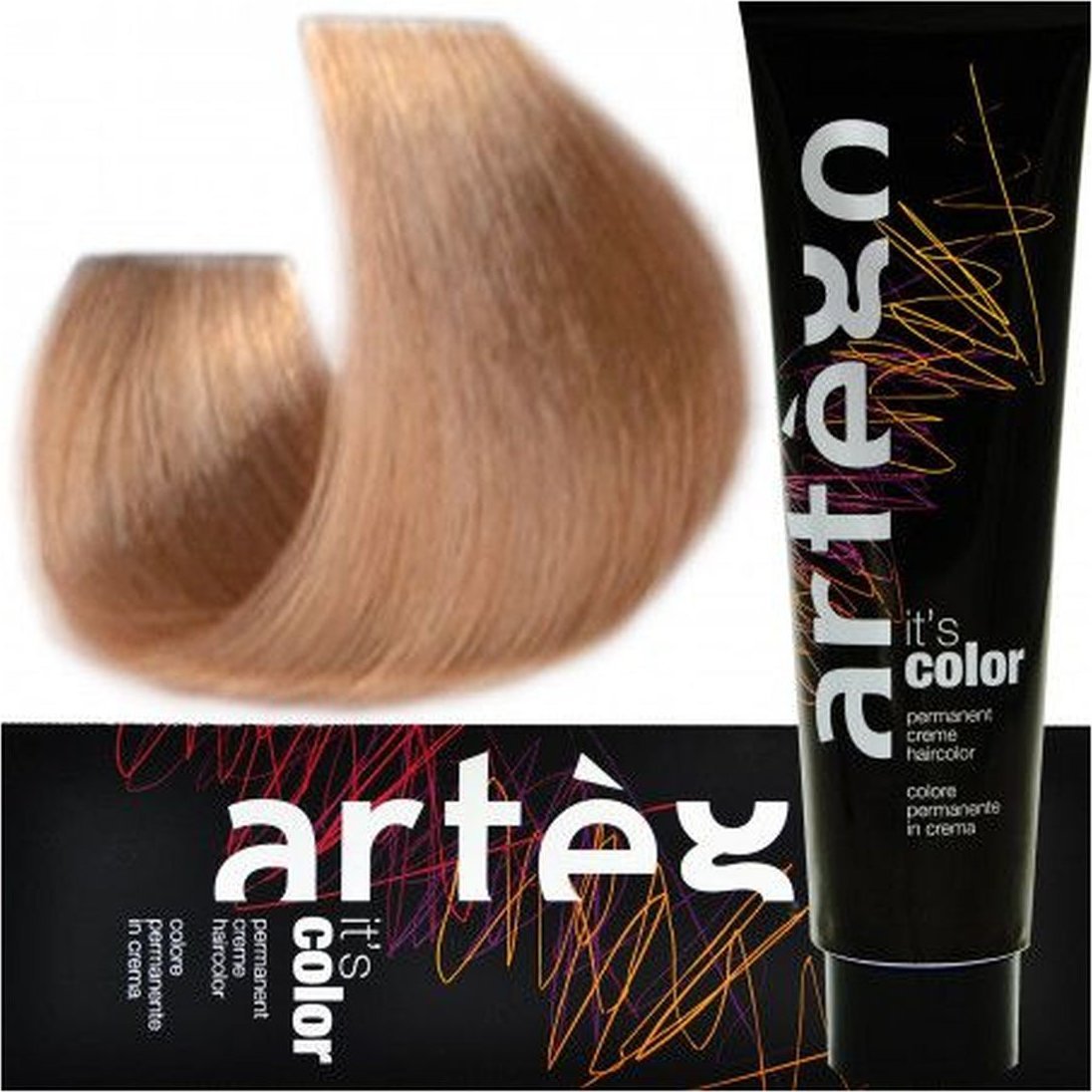 Artego Its Color Farba do włosów w kremie 150ml Bardzo Jasny Piaskowy Blond (9S-9S)